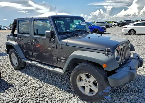 2017 Jeep Wrangler Unlimited Sport из США, поврежденный, VIN 1C4BJWDG3HL599194